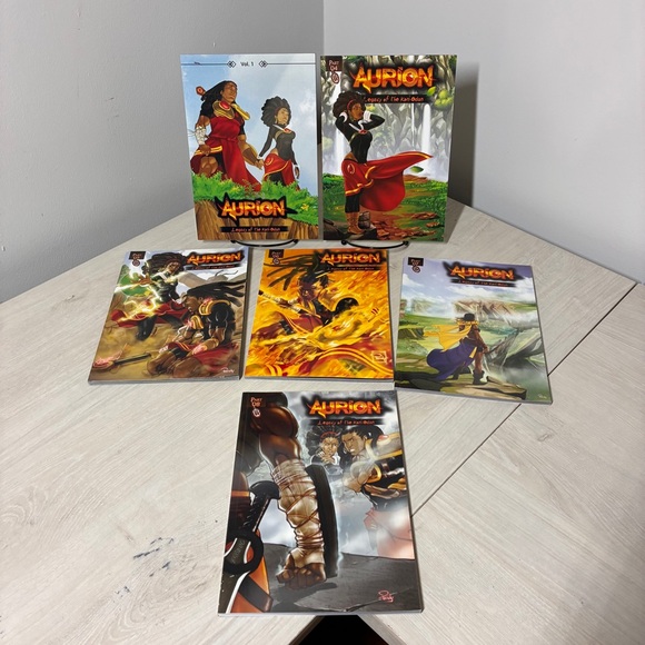 Aurion Legacy Of The Kori-Odan Graphic Novel Set Vol 1 & Parts 4-8 Fantasy Comic
